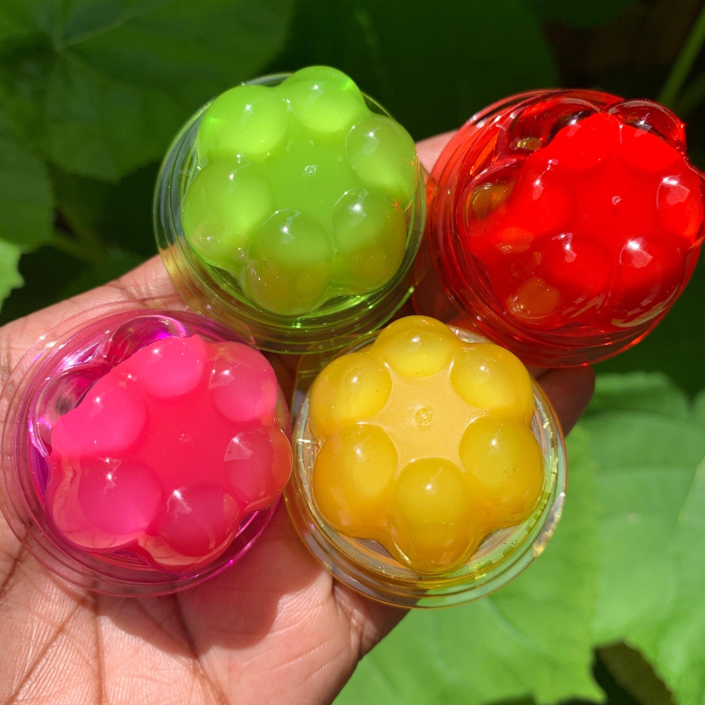 fruity lip mask for dry, chapped lips