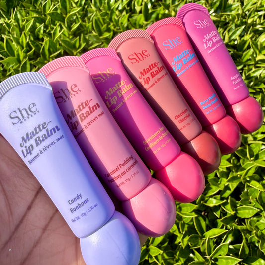 She MATTE LIP BALM