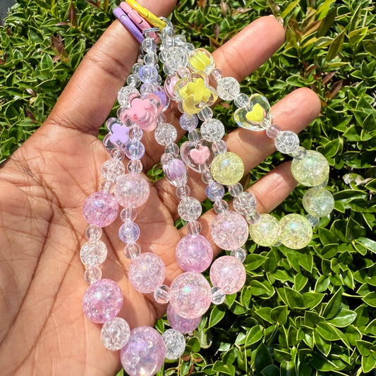 Flower Phone Charm – Keychain, Bag Charm & Accessory