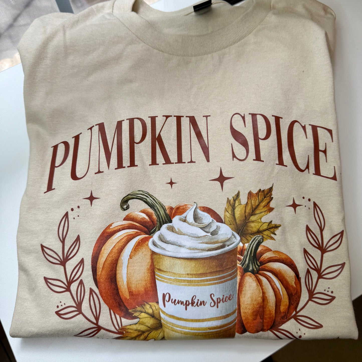 Pumpkin Spice Coffee Club Womans T-shirt