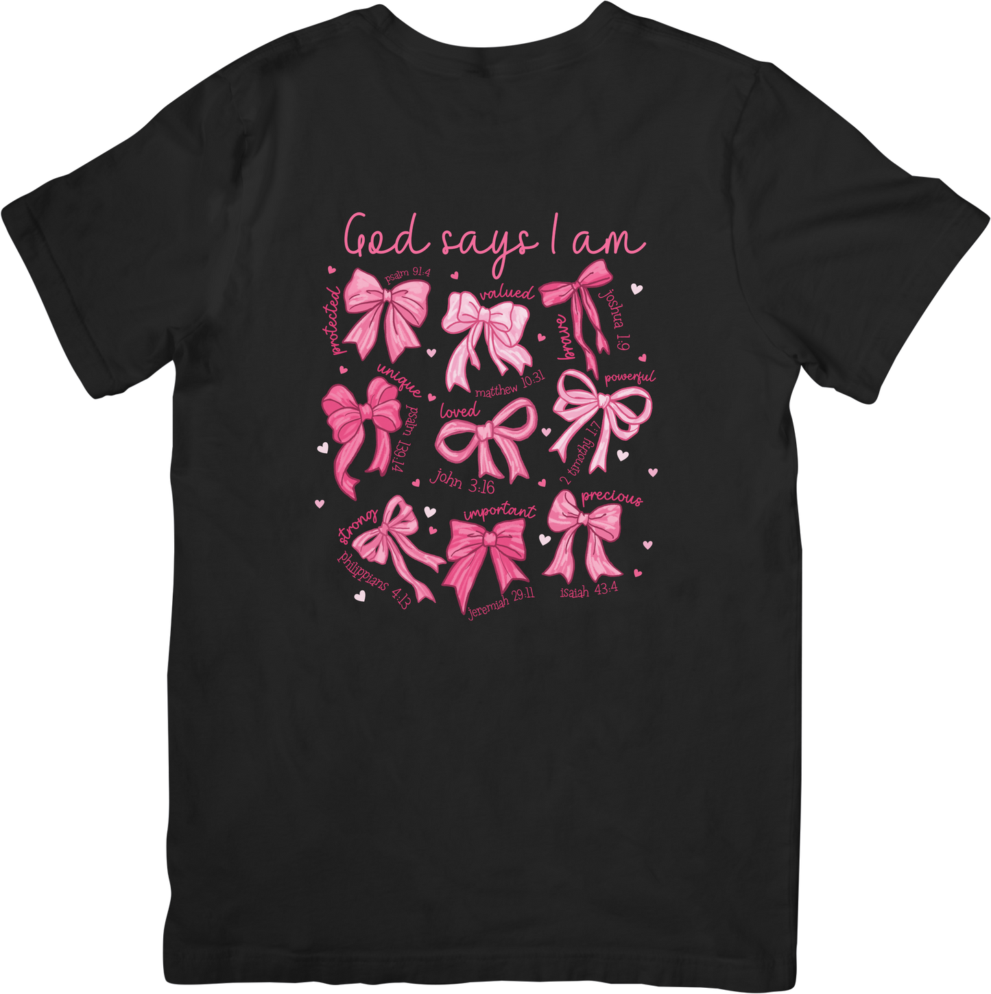 God Says I AM Womans T Shirt