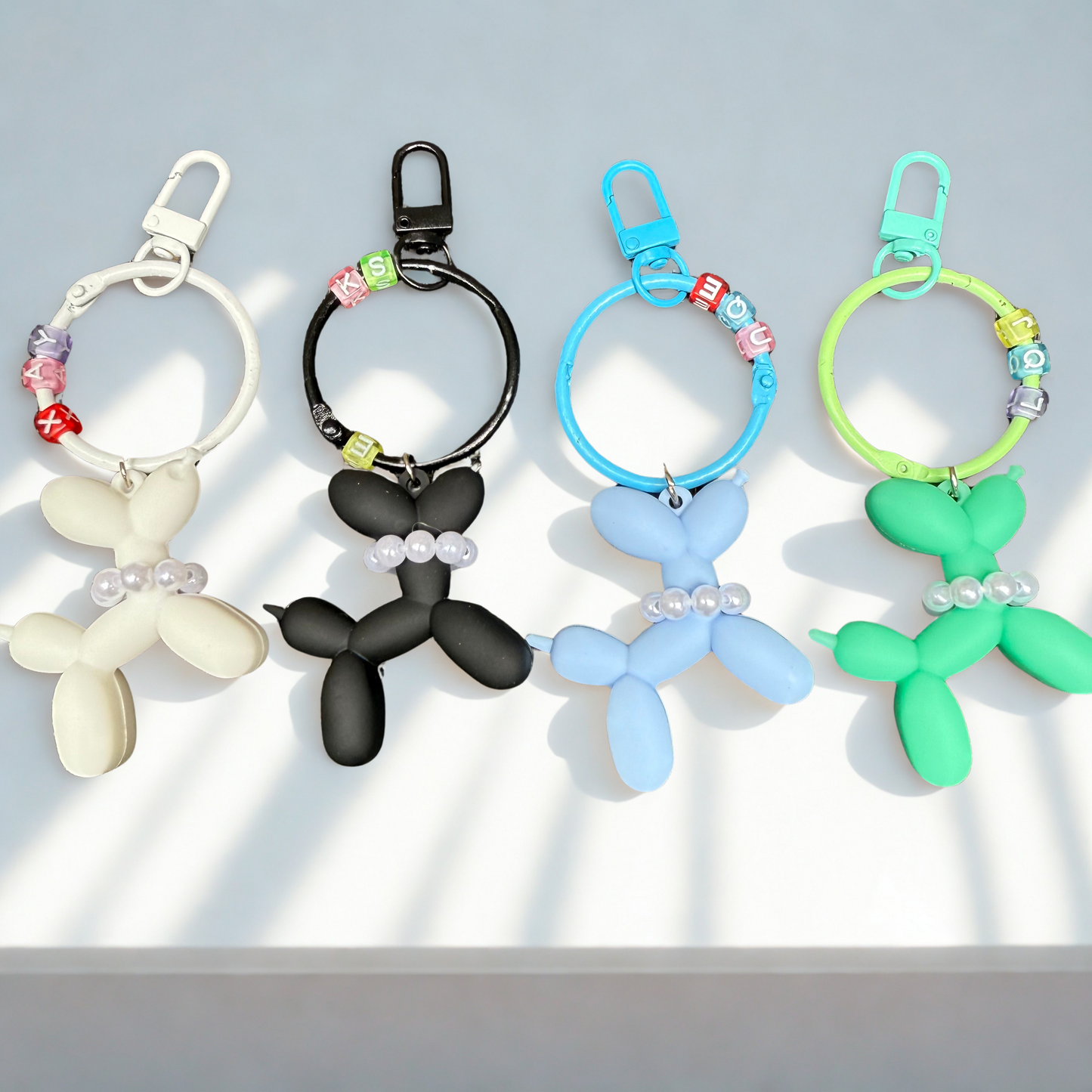 Ballon Dog Bag Charm