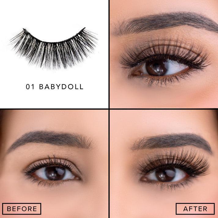 Lash Out 3D Mink Eyelashes Babydoll
