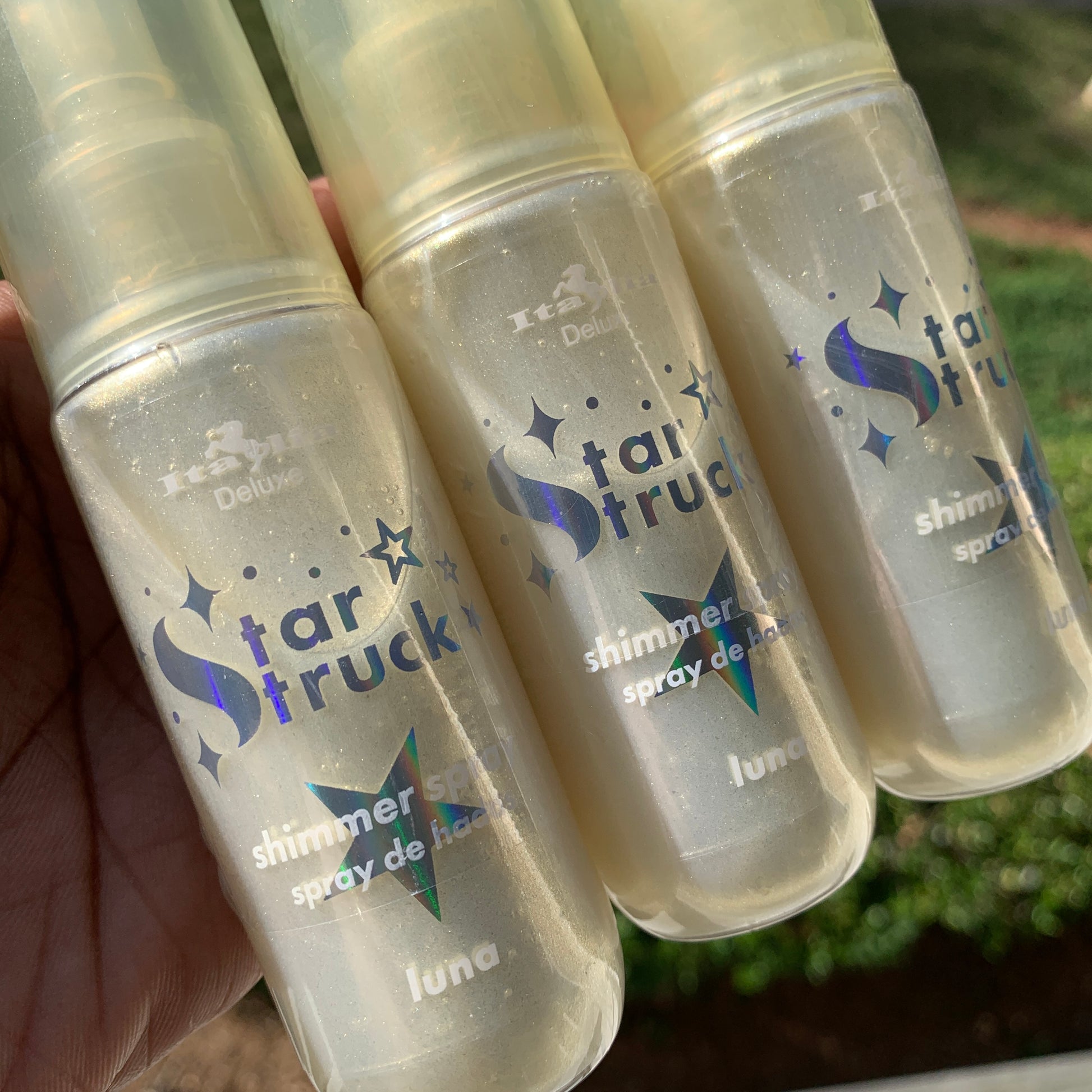 Italia Deluxe Star Struck Hair and Body Shimmer Spray Luna
