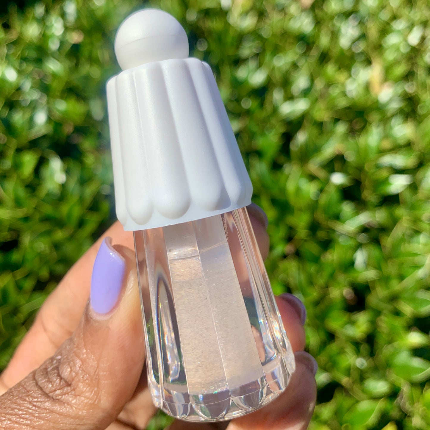 Shimmer Lip Oil Silver