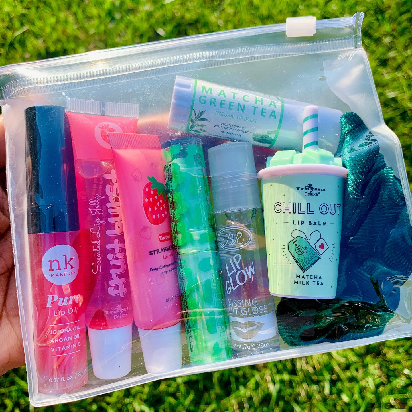 Strawberry Matcha Lip Gloss Bundle