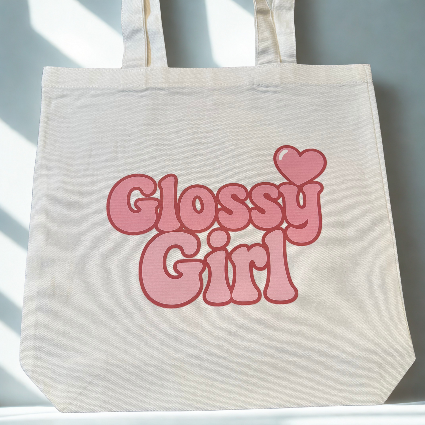 White glossy girl Shoulder Bag