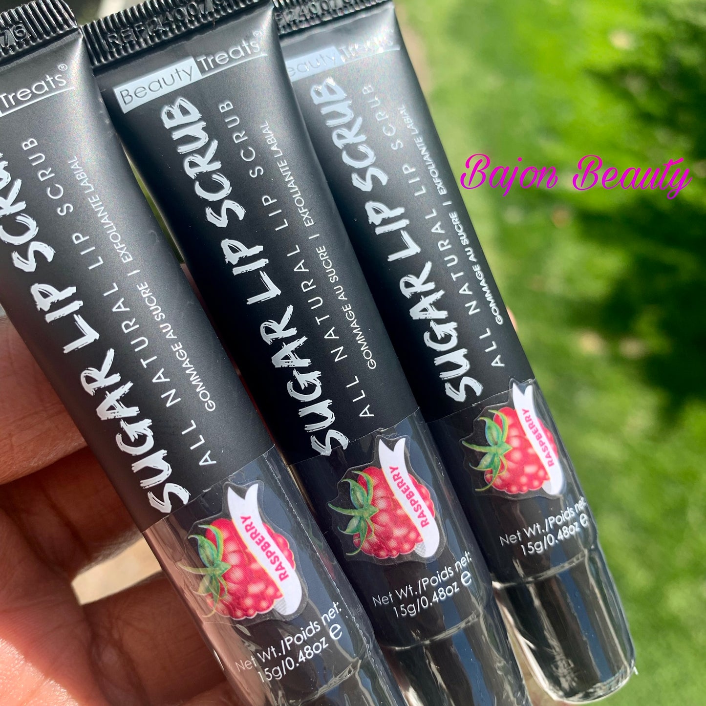 Raspberry Exfoliating Lip Scrubs