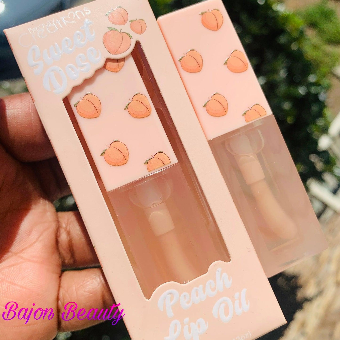 Best-selling Lip Oil in Peach