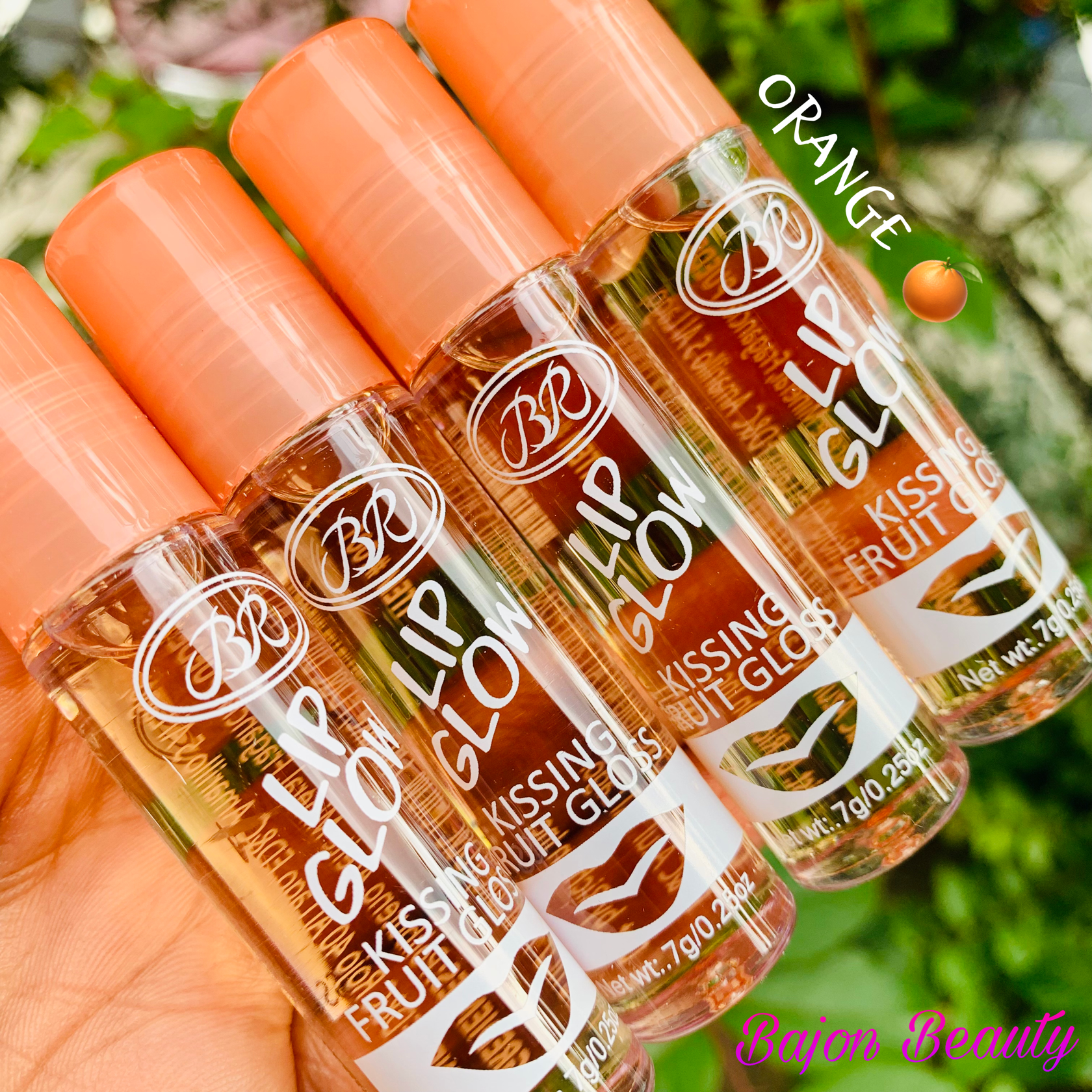 Kiss Roll On Lip Gloss Orange