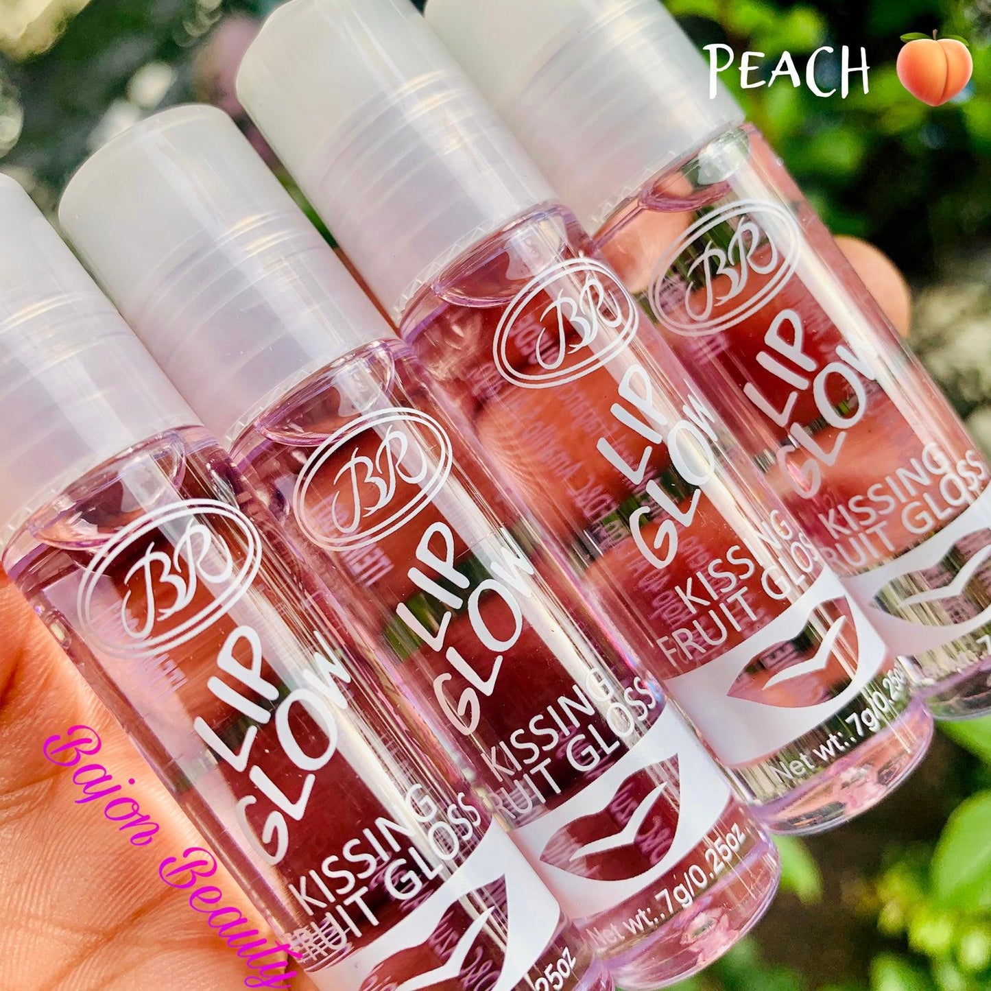 Kiss Roll On Lip Gloss Peach