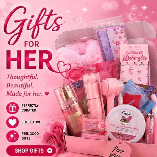 gifts for her, gift ideas, beauty gift sets, cute gifts, girly presents