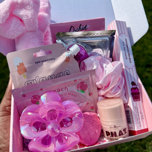 Soft Glam Pink Beauty Box