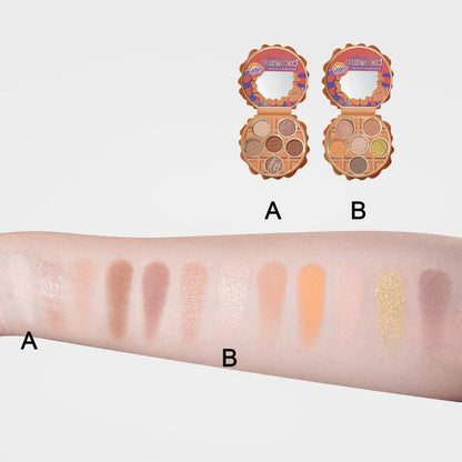 Waffles Chocolate Flavored Bean Eyeshadow Palette