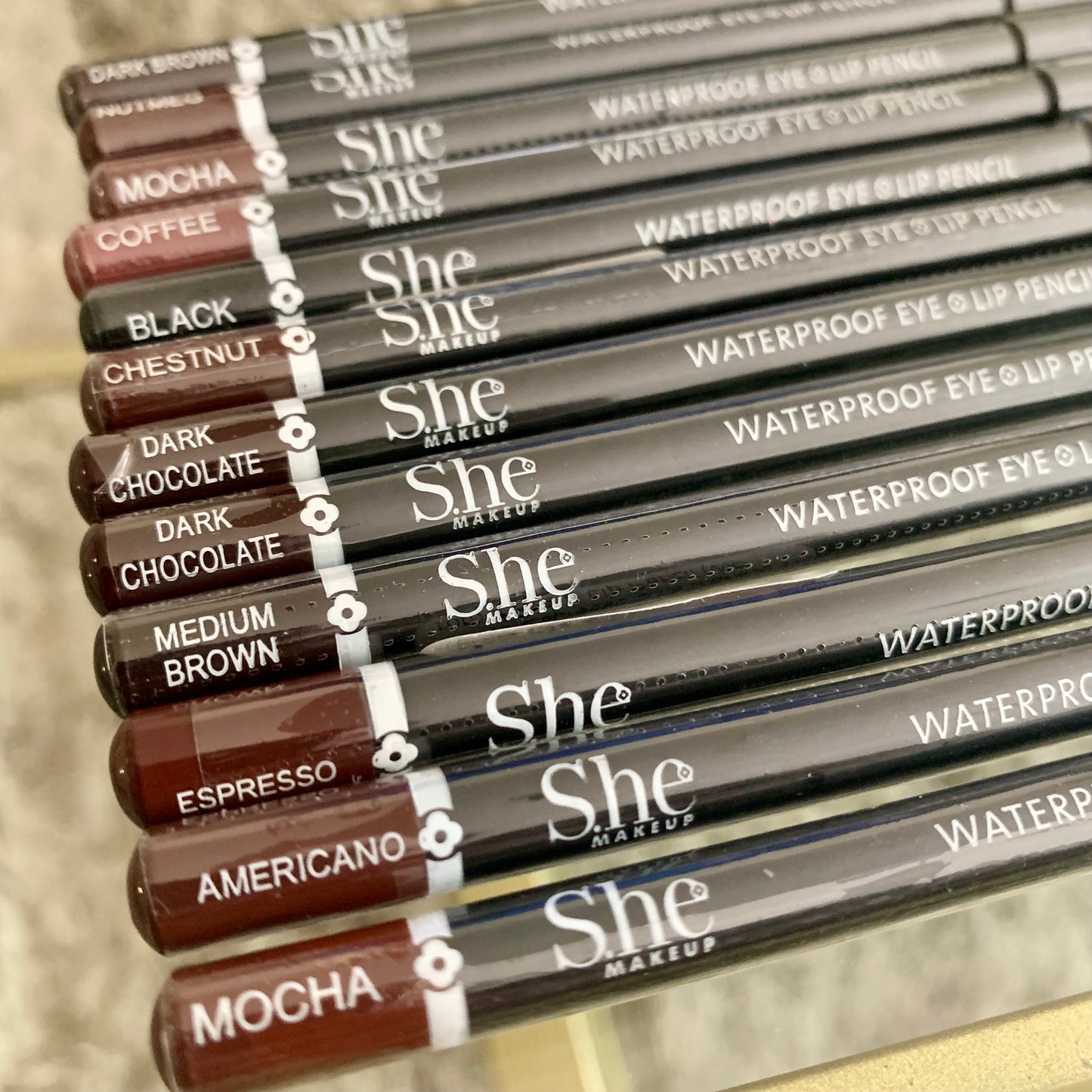 S.he Makeup Waterproof Eye & Lip Pencil