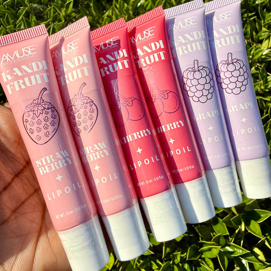 Amuse - Kandi Fruit Lip Oil | Hydrating Glossy Finish