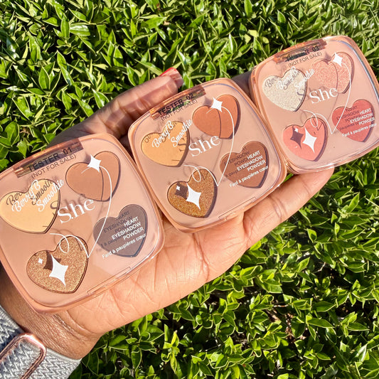 Berry Smoothie Heart Eyeshadow Palette