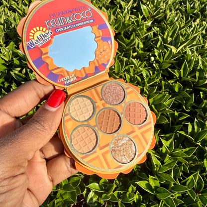 Waffles Chocolate Flavored Bean Eyeshadow Palette