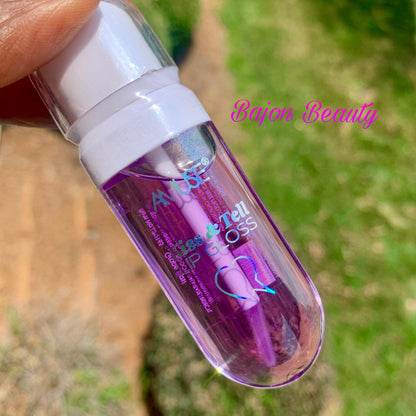 Purple Long-lasting lip gloss