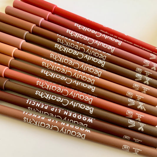 Beauty Creation Wooden Lip Pencils