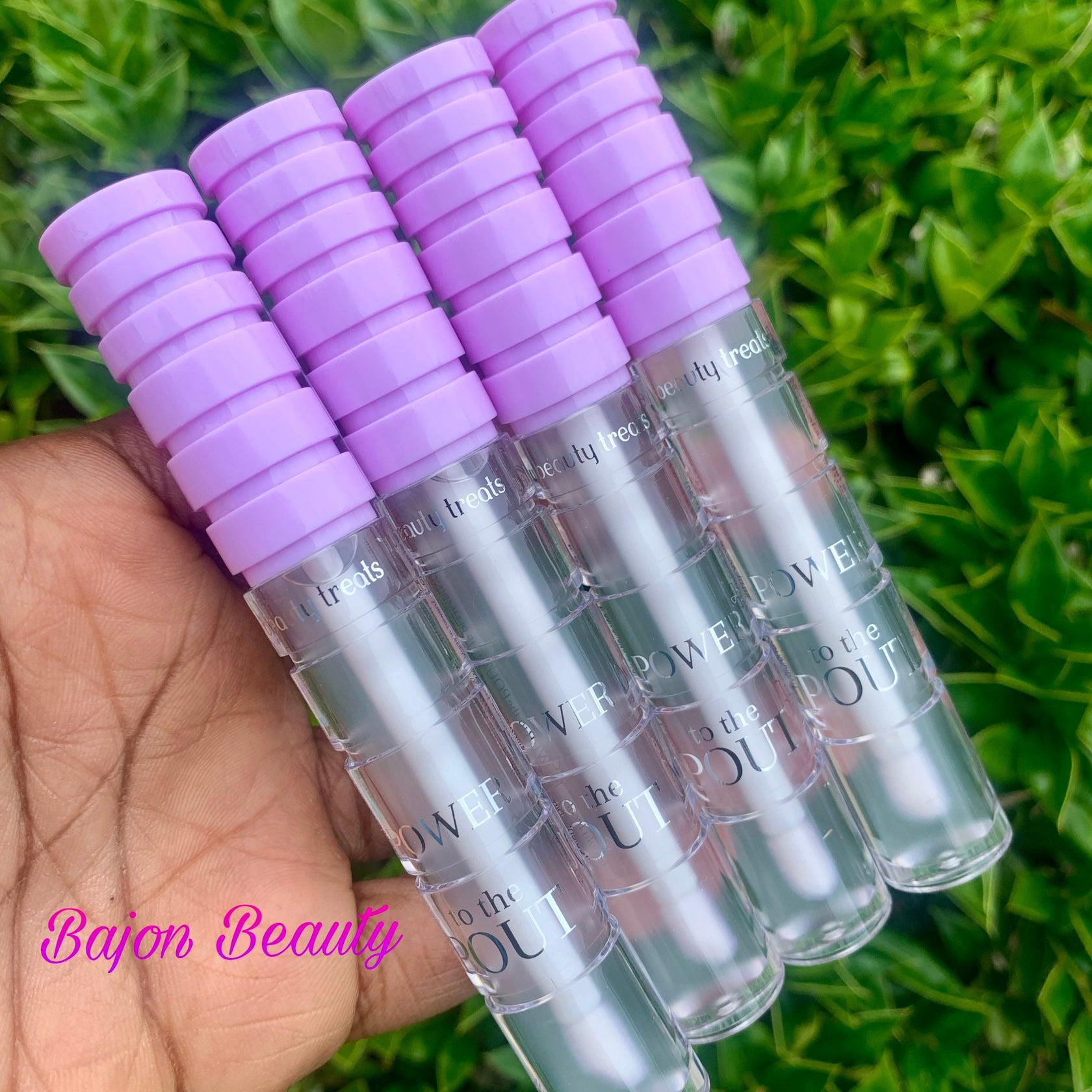 Lip plumping gloss Clear