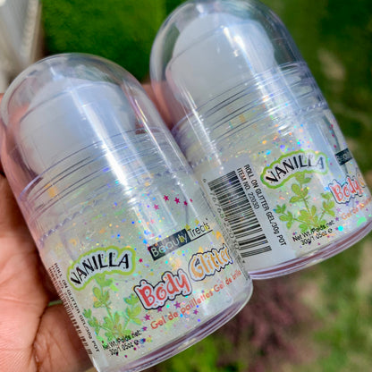 Beauty Treats Roll-On Soft Scented Body Glitter Vanilla