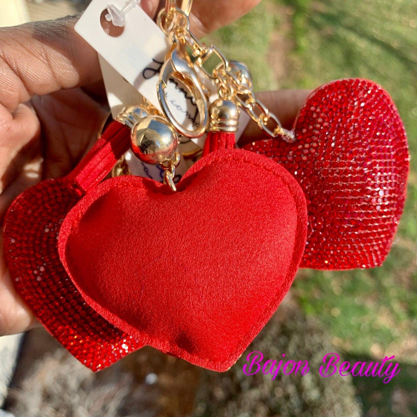 Red Heart Keychain