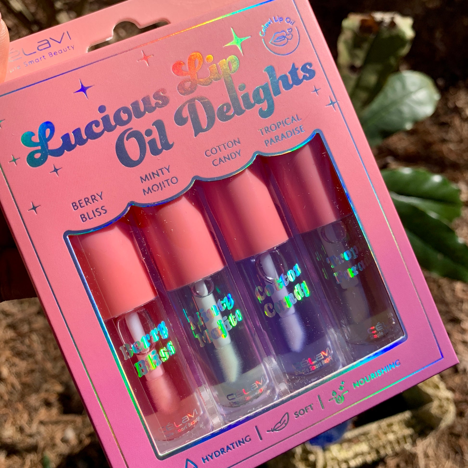 Celavi  Luscious Lip Oil Delights set