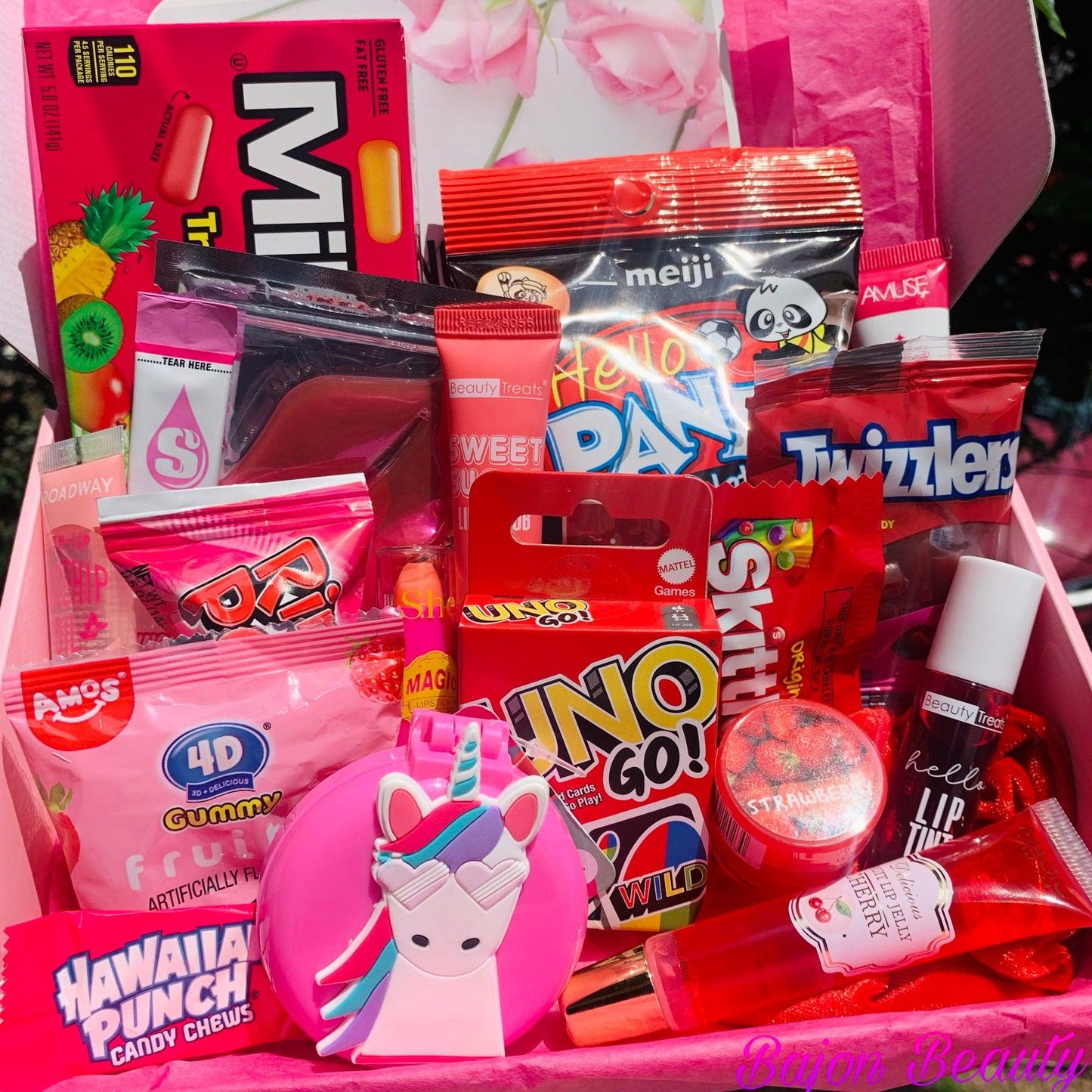 Customized Lip Gloss Snack Box