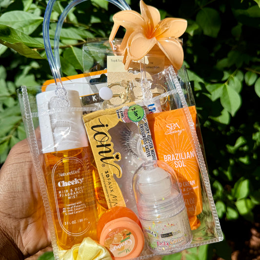 Baddie On-The-Go Daily Cosmetic & Body Care Set