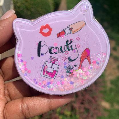 Beauty Glitter Compact Mirror