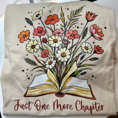 Just One More Chapter T Shirt