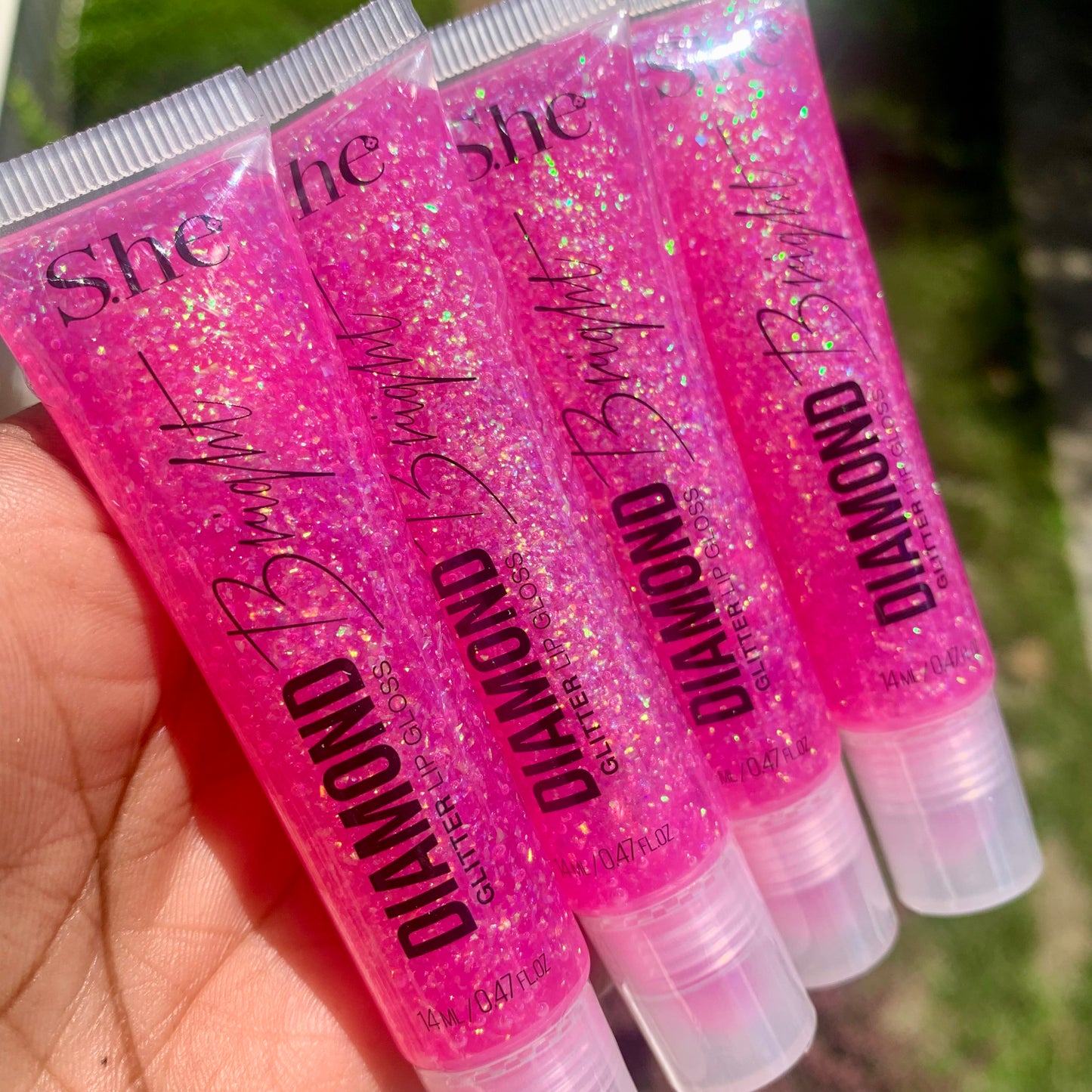 Glitter Lip Gloss Watermelon