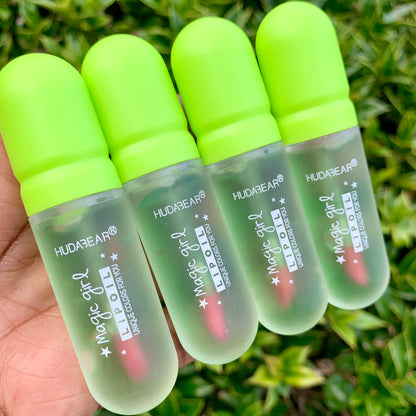 Hudabear Magic Girl Lip Oils green