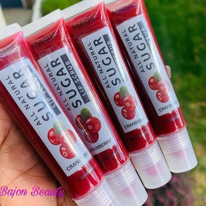 Cranberry Sugar Lip Scrub