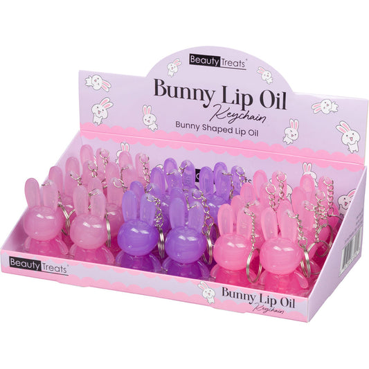 Beauty Treats - Bunny Lip Oil Keychain