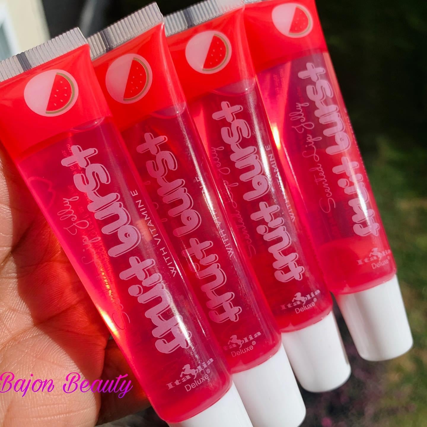 Italia Deluxe Fruit Burst Lip Gloss Watermelon