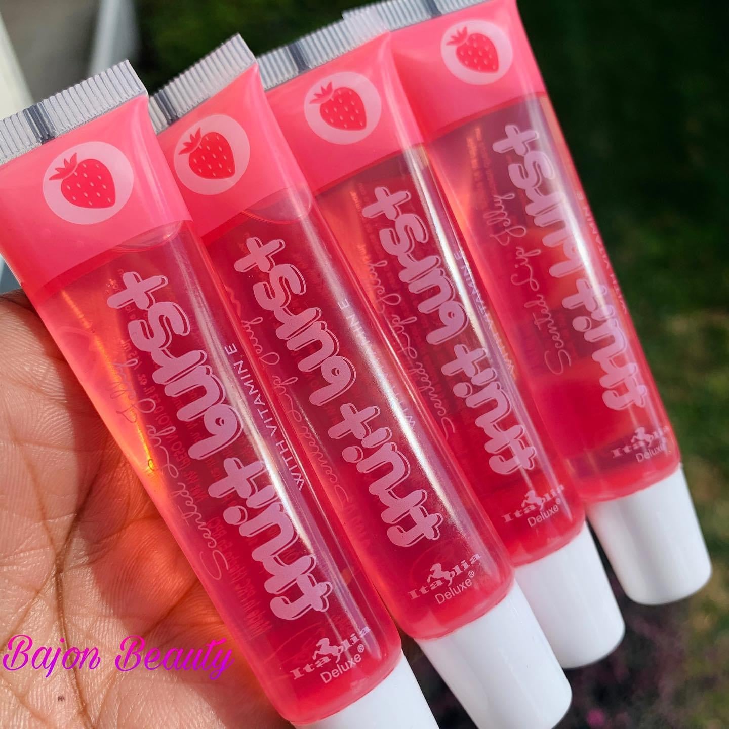 Italia Deluxe Fruit Burst Lip gloss Strawberry