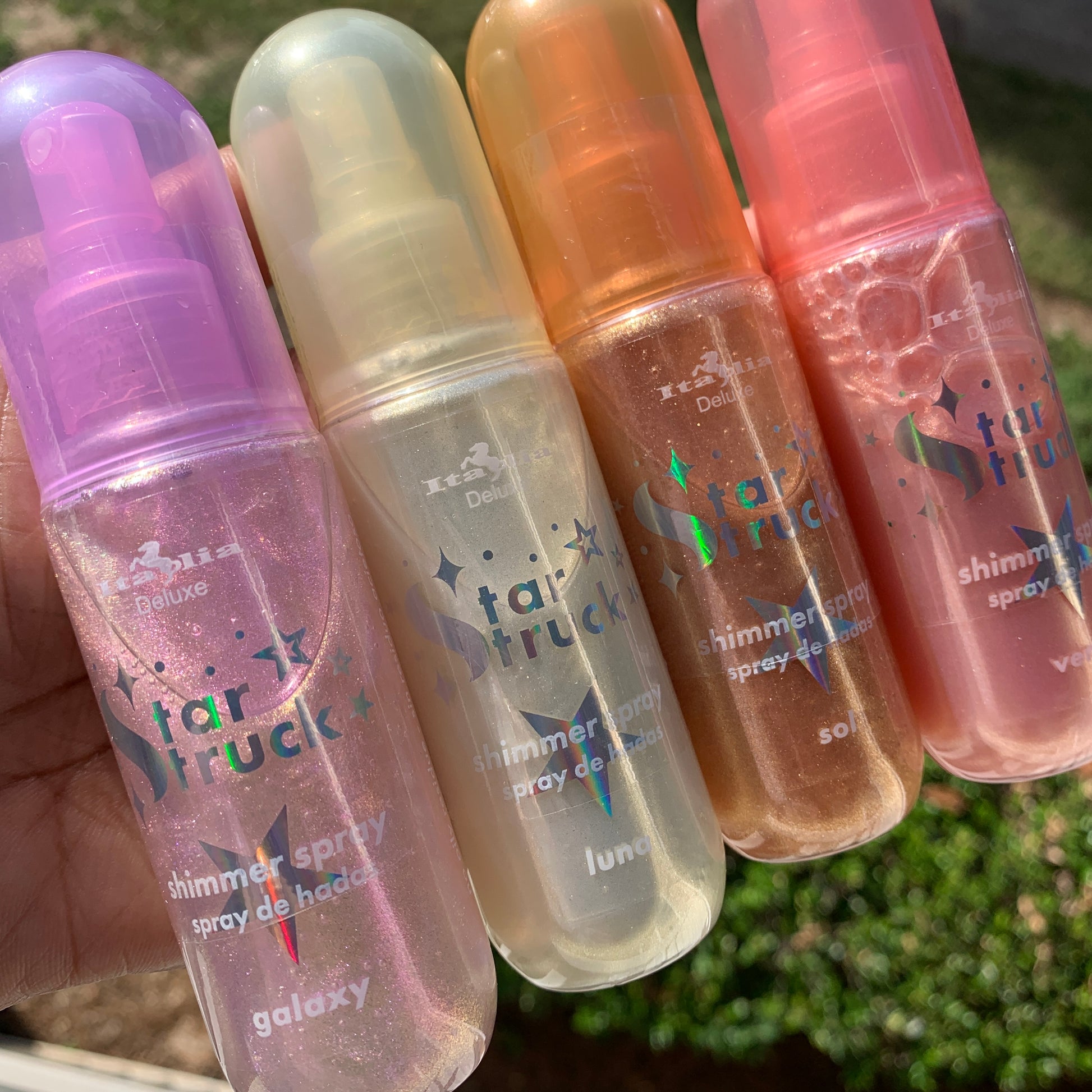 Italia Deluxe Star Struck Hair and Body Shimmer Spray