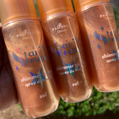 Italia Deluxe Star Struck Hair and Body Shimmer Spray Sol