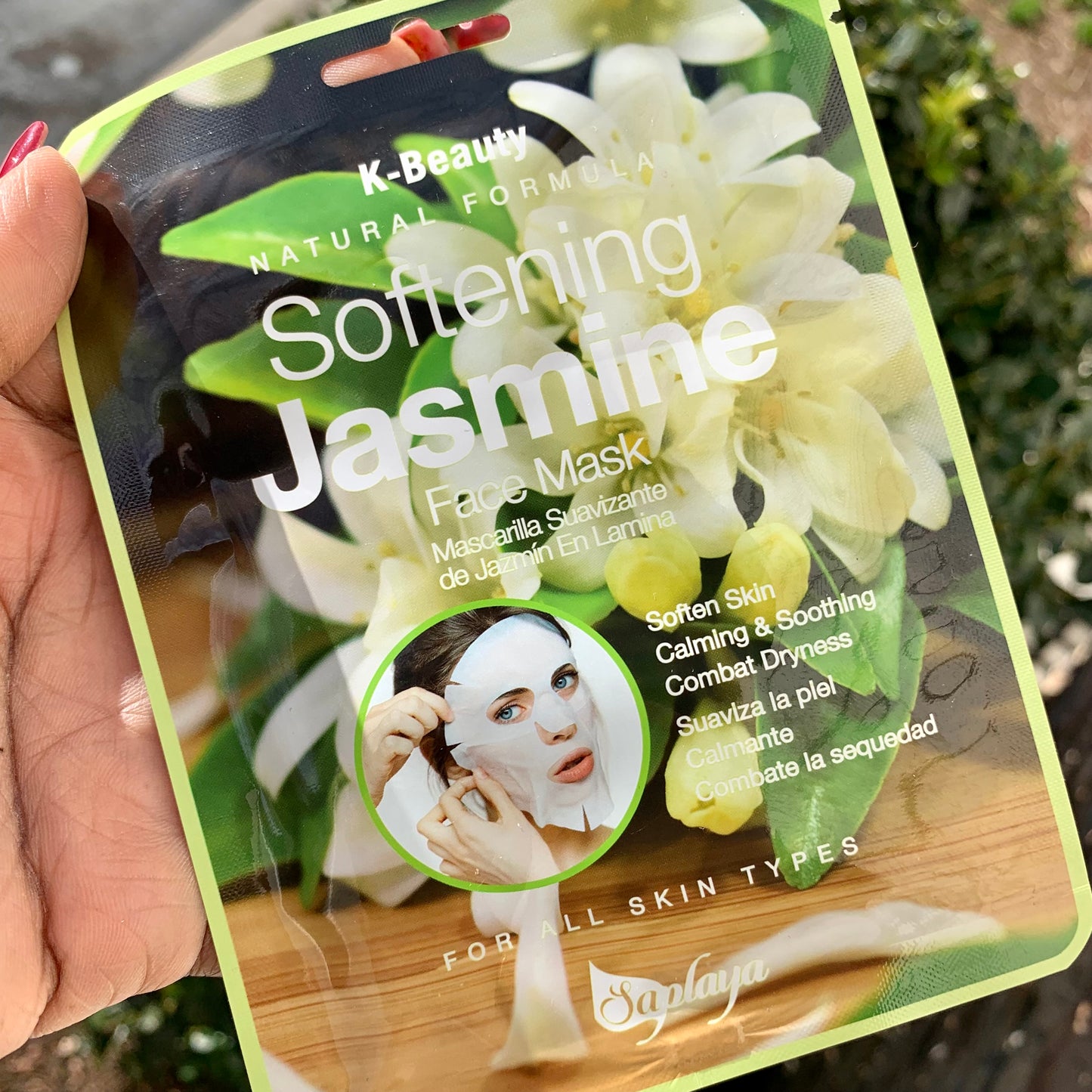 K-Beauty Natural Formula Face Mask Jasmine