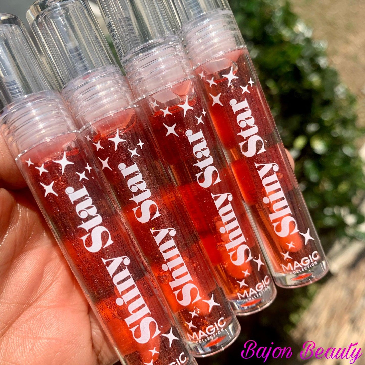 Magic Collection Shiny Star Lip Gloss Orange