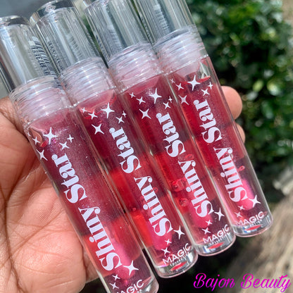 Magic Collection Shiny Star Lip Gloss Peachy