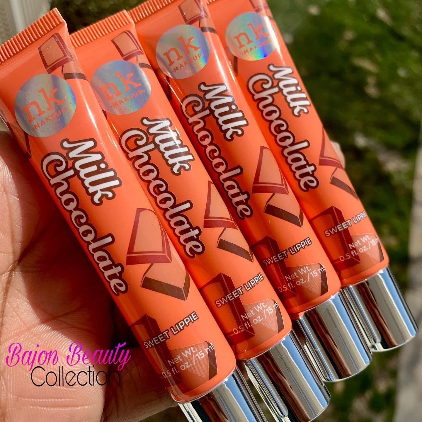 Nicka K Makeup Lip Gloss Milk Chocolate