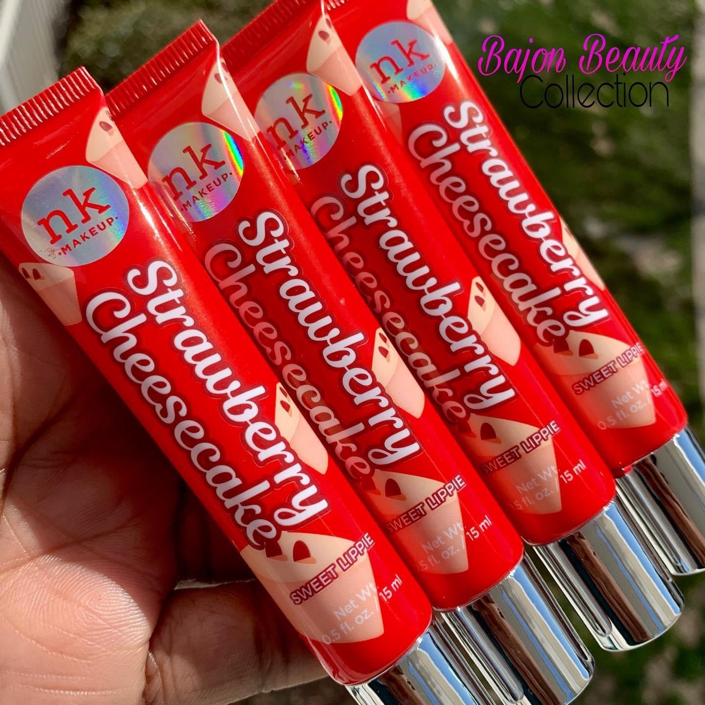 Nicka K Makeup Lip Gloss Strawberry Cheesecake