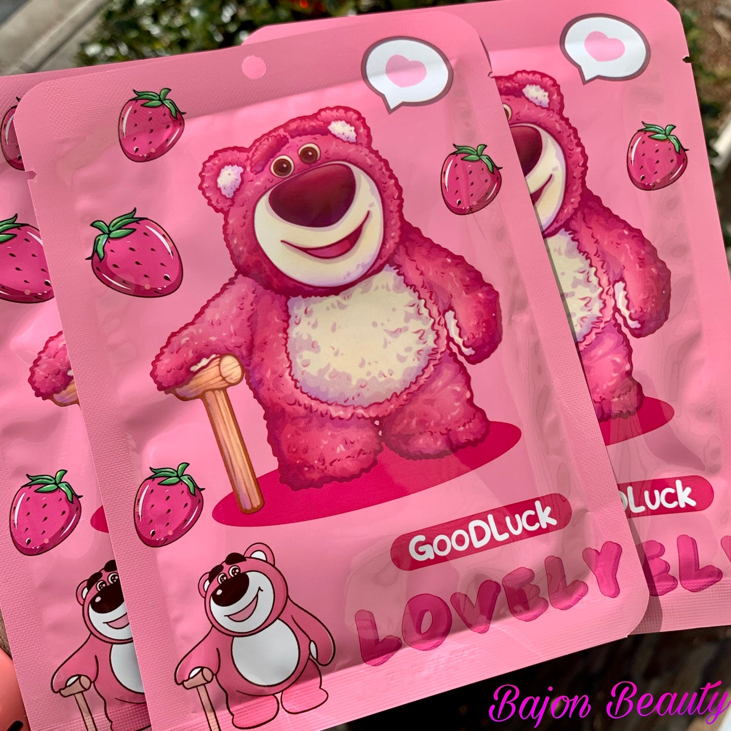 Pink Bear Collagen Face Sheet Mask