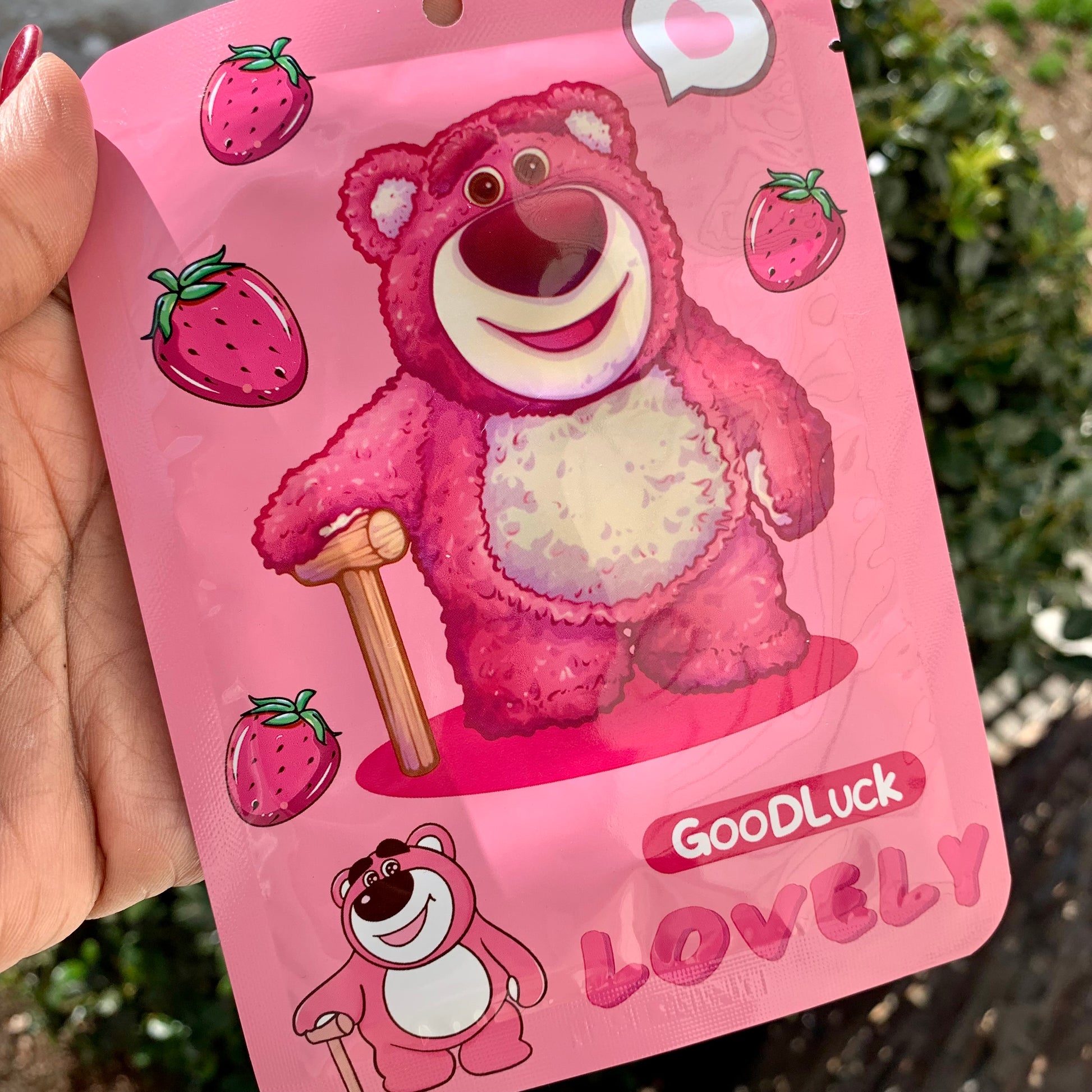 Pink Bear Collagen Face Sheet Mask