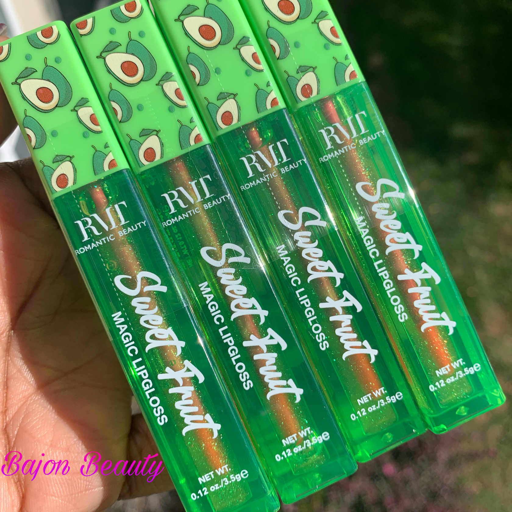 Romantic Beauty- Sweet Fruit Lip Gloss Avocado