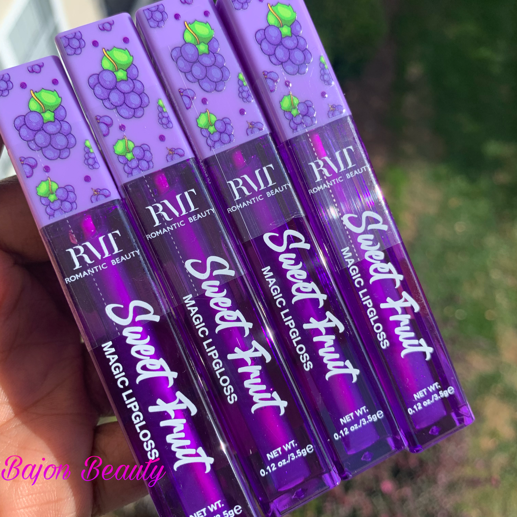 Romantic Beauty- Sweet Fruit Lip Gloss Grape