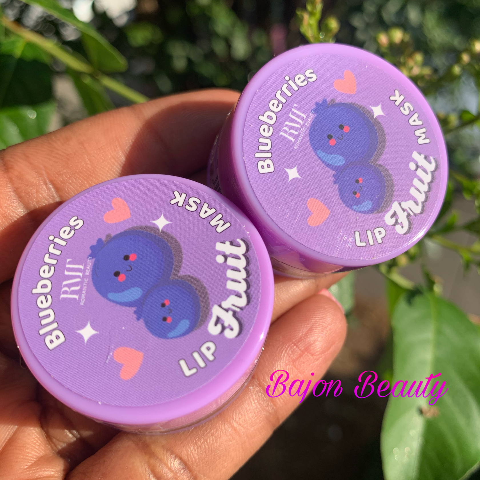 Romantic Beauty Lip Fruit Mask Blueberries